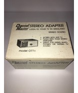 Canal Master #0776 Stéréo Adaptateur Ecoute à Votre TV En Simulé Son Stéréo - $3,589.95 MXN