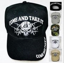 Come And Take It w/Skull Guns Mens Hat Baseball Cap Many Colors New! - £7.04 GBP