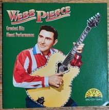 Greatest Hits Finest Performances by Webb Pierce (CD 1995 Sun) Best Of - £2.96 GBP