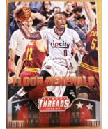 Damian Lilliard 2014-15 Panini Threads Floor Generals #13 Portland Trail... - £4.70 GBP