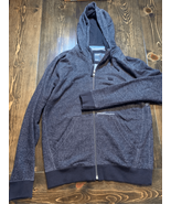 OAKLEY Medium Performance Hoodie-Grey/Full Zip Pockets EUC Men’s Sweater - £13.33 GBP