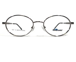 OnGuard Safety Eyeglasses Frames OG-092 EN166-F Silver Round Z87-2 51-19-135 - £22.25 GBP