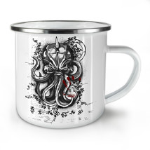 Evil Octopus Mask NEW Enamel Tea Mug 10 oz | Wellcoda - £18.15 GBP