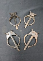1800s Primitive Ox-Bow Oxen Yoke Ring Pin Fastener Farm Tool Cast Iron P... - $99.99