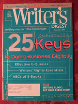 WRITERS DIGEST Magazine December 1999 Wired World e-Books e-Publishing - £11.54 GBP