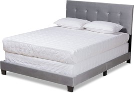 Grey/Black Full Baxton Studio Caprice Beds (Box Spring Required). - $151.93