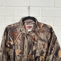 Pro Gear By Wrangler Realtree Hardwoods Camo Button Up Shirt Mens XXL Chamois - £18.30 GBP