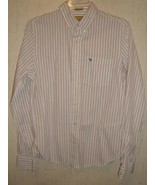 EXCELLENT MENS Abercrombie &amp; Fitch &quot;MUSCLE&quot;  L/S STRIPE SHIRT SIZE XL - $467.75 MXN