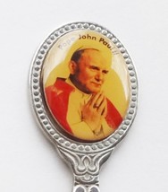 Collector Souvenir Spoon Pope John Paul II Canada 1984 Visit - $2.99