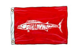 Wahoo Release Flag Deep Sea Fish Vinyl Decal Sticker - Car Truck Cup Boa... - £5.55 GBP+