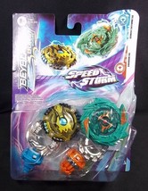 Beyblade Burst Surge Speed Storm 2 pack Anubion A6 &amp; Demise Satomb S6 NEW - £13.06 GBP