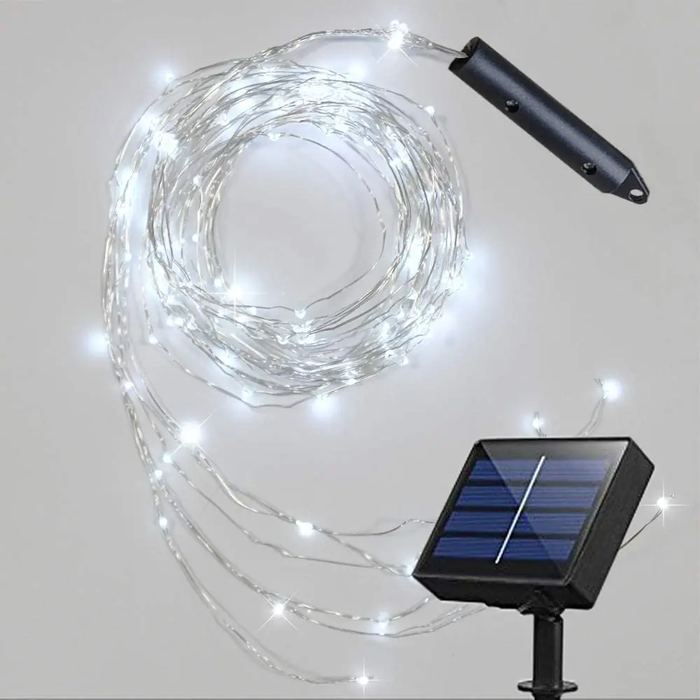Vines nch Solar Lamp Cooper Wire Fairy lights 10 St 200 LED String Lamp ... - £67.56 GBP
