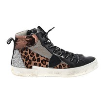  Philippe Model - Women&#39;s Prsx Sneakers in Leather Size 7 Mfg Distressed... - $173.25