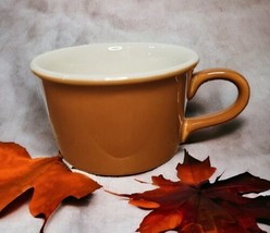 Vintage Orange MCM USA Restaurant Ware Coffee Tea Mug Cup - £13.37 GBP