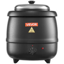 VEVOR Electric Soup Warmer, 10QT Stainless Steel Detachable, 95~176°F, B... - $65.99