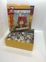 Buffalo Games Photomosaics Peanuts Jigsaw Puzzle 1000 Pcs Snoopy Charlie... - $14.00