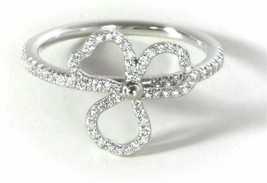 1.00Ct Round Cut Diamond Flower Cluster Engagement Ring 14k White Gold Finish. - £83.90 GBP