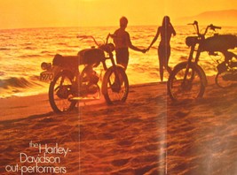 1970 Harley Davidson Leggero 65cc Original Brochure Motorcycles  - £11.53 GBP