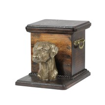 Urn for dog’s ashes with a standing statue -Dobermann, ART-DOG - £161.46 GBP