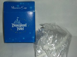 Disneyland Hotel Room Bathroom Shower Cap Guest Disney Souvenir Blue Castle - £9.58 GBP
