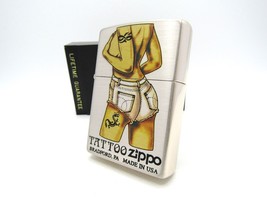 Tattoo Beayty Sexy Pinup Girl ZIPPO 1997 Unfired Rare - £119.39 GBP