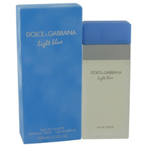 Dolce &amp; Gabbana Light Blue 3.4 Oz Eau De Toilette Perfume Spray - £80.34 GBP