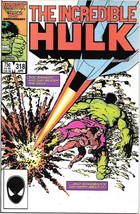 The Incredible Hulk Comic Book #318 Marvel 1986 VERY FINE/NEAR MINT NEW ... - £3.15 GBP