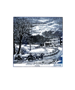 Galaxy Collection Currier &amp; Ives Art Tile NWT - £9.39 GBP