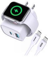 For Apple Watch Charger With 20W Fast Charging Block, 3 In 1 Pd Usb C, P... - $41.94