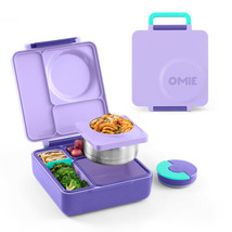 OmieBox Insulated Bento Lunch Box with Leak Proof Thermos Food Jar-3 Com... - $186.29