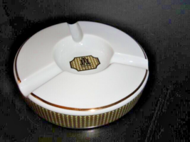 Large Round Cigar Ceramic Ashtray Measures 9.5" Diameter NIB image 6
