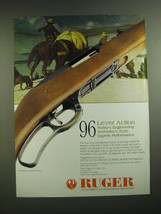 1997 Ruger Model 96 .44 Magnum Rifle Advertisement - today&#39;s engineering  - £14.55 GBP