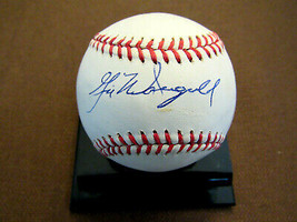 Gil Mcdougald 5 X Wsc New York Yankees 51 Roy Signed Auto Vintage Baseball Jsa - $118.79