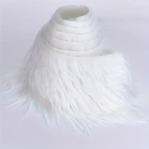 1pc 2x60&quot; Plush Faux Fur Fabric Precut Strips Fluffy For Gnome Beards - New - £4.73 GBP
