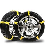 Snow Chains Car Anti Slip Tire Chains Adjustable Anti-Skid Chains Car Ti... - $70.12