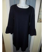 J.CREW Long Sleeve Ruffle Bell Sleeve Dress Size S EUC - €51,35 EUR