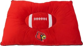 NEW Collegiate Sport Pet Dog Pillow Bed Louisville Cardinals red 30 x 20 x 4 in. - £18.15 GBP