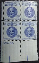 Gustaf Mannerheim Set of Four Unused US Postage Stamps - £1.55 GBP