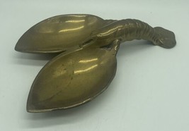 Vintage Lobster Shrimp Crawfish Brass Trinket Dish Jewelry Holder Bowl A... - $25.71
