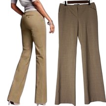 Body by Victoria Women&#39;s Christie Fit Tan Khaki Dress Pants Size 4 Tall - £20.12 GBP