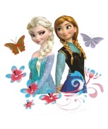 5X5&quot; Large Frozen Elsa Anna glitter IRON On Heat TRANSFER ice Princess b... - $228.40 MXN