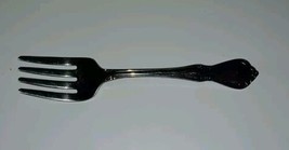 Oneida Oneidacraft Deluxe Stainless Chateau Baby Child&#39;s Feeding Fork US... - £3.85 GBP