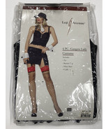 Leg Avenue Gangsta Mujer Sexy Gánster Mafia Rayado Disfraz 1920s S/M 83292 - $24.70