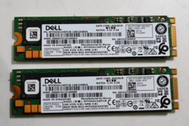(Lot Of 2) Genuine Dell 240GB Sata 6Gb/s SG-0TC2RP Ssd MTFDDAV240TCB - $74.76