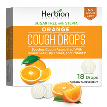 Herbion Naturals Cough Drops with Natural Orange Flavor, Sugar-Free - Pa... - $5.49