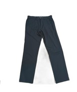 Hagar In Motion Mens Pants 36x34 Black Flat Front 4 pocket Work Casual B... - $15.52 CAD