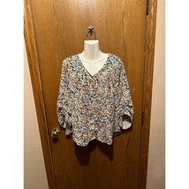 PXL in studio floral long sleeved blouse NEW tags nwt - £18.98 GBP