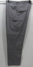 TRU-SPEC Gray Poly Blend Uniform Work Bdu Pants Size Xl Long W39-43 L32.5-35.5 - £19.75 GBP