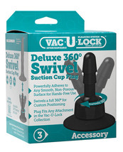 Vac-u-lock Deluxe 360 Swivel Suction Cup Plug - $30.99
