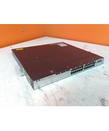 Cisco Catalyst WS-C3750X-24T-S 24 Port Gigabit Ethernet Switch 2x 350w PSU - $66.08 CAD